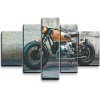 Sablio Obraz - 5-dílný Motorka - 125x90 cm