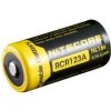 NITECORE NL166 16340 RCR123A Li-ion 650mAh 3,7V