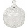 Clayre & Eef Sklenená dóza s vekom na cukor 10 x 13 cm