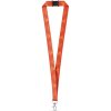 Snúrka na krk BRISTOL Sublimačný lanyard Biela