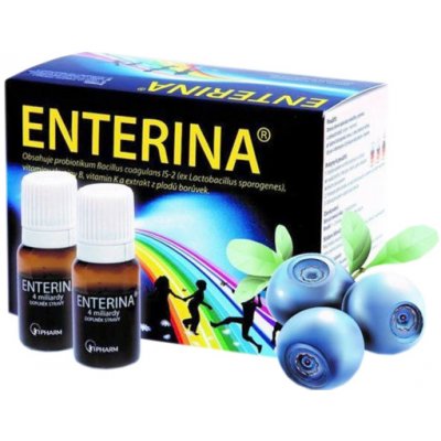 Inpharm Enterina probiotika 8 x 10 ml