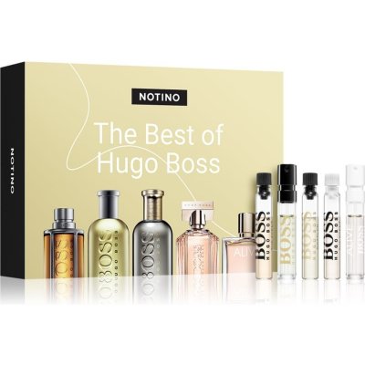 Beauty Discovery Box Notino Hugo Boss BOSS Alive parfumovaná voda 1,2 ml + Hugo Boss BOSS Bottled parfumovaná voda 1,2 ml + Hugo Boss BOSS The Scent parfumovaná voda 1,5 ml + toaletná voda 1,5 ml + to