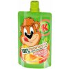 Kubík 100% ovocná kapsička jablko broskyňa 100 g