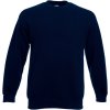 Fruit of the Loom Mikina Premium Set-In Sweat, pánská COT-162154a3603 L Navy deep