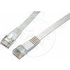 Solarix Patch kábel plochý CAT5E UTP LSOH 5m sivý non-snag-proof C5E-111GY-5MB