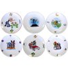 Porcelánový jedálenský tanier THUN 21cm krtko MIX motívov