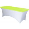 TENTino Elastická čiapka STANDARD na dosku skladacieho stola 152x76 cm VIAC FARIEB Farba obrusu: SVIETIVO ŽLTÁ / YELLOW