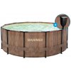 Marimex Florida bazén 3, 66x0, 99 m se zabudovaným skimmerem - motiv TEAK 10340285