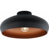 Retro a vintage svietidlo EGLO MOGANO čierna / meď 55248