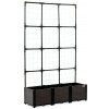Vyvýšený záhon + stojan GROW FLAT SET L 126x42x180 cm - CULTIVO