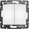 Legrand Valena 774218 dvojtlačidlo biele