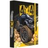 JUNIOR Box na zošity A4 s gumičkou, Jumbo 4x4