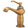 UMÝVADLOVÁ BATÉRIA LORENZA STOJACA NÍZKA RETRO S-1155V STARÉ ZLATO