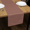 Biante Saténový behúň na stôl polyesterový Satén LUX-048 Bronzovo hnedý 35x140 cm