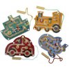 Bigjigs Toys Drevený magnetický labyrint 1 ks Zelená
