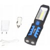 Dielenská lampa 230/12V 3W-240 AKU Li-on Geko