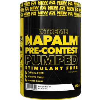 Fitness Authority Xtreme Napalm Pre-Contest Pumped Stimulant Free 350 g