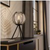 Eglo Eglo 44008 - Stolná lampa WAVERTON 1xE27/40W/230V biela/čierna EG44008 + záruka 3 roky zadarmo