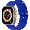 AppleKing silikónový oceánsky remienok pre Apple Watch Ultra 49mm / 46mm / 45mm / 44mm / 42mm - modrý - možnosť vrátiť tovar ZADARMO do 30tich dní