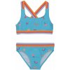 Color Kids-Swimsuit W Elastic Straps, AOP-7452-River Blue Modrá