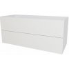 Mereo Aira, kúpeľňová skrinka 121 cm, Multidecor, Biela vysoký lesk perlička CN793SBIEL