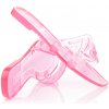 ŠĽAPKY KARL LAGERFELD JELLY SIGANTURE SLIDE LIGHT PINK RUBBER
