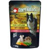 ONTARIO - Kapsička ONTARIO DOG Pork cartilage with Chicken in broth 100 g