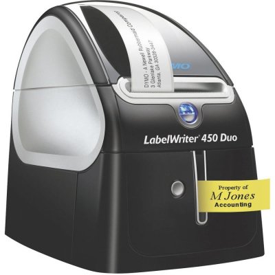 DYMO LabelWriter 450 Duo tlačiareň štítkov termálna s priamou tlačou 300 x 600 dpi Šírka etikety (max.): 56 mm USB; S0838920