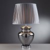 Searchlight - EU8531SM TABLE - stolná lampa - dymové sklo+chróm - 690mm