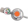 Regulátor tlaku s manometrom pre fľašu 11 kg, 12 Barov, závit 21,8 , PRO-TECHNIK