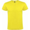 Atomic unisex tričko s krátkym rukávom, žltá, XS