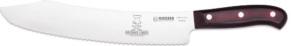 GIESSER-MESSER Nôž Wave PREMIUMCUT ROCKING CHEFS 25 cm