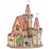 Woodcraft Drevené 3D puzzle Hrad na pláži