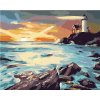 Zuty – Maľovanie podľa čísel – Maják po západe slnka (D. Rusty Rust), 40 × 50 cm, plátno + rám 8596530178859
