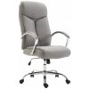 Kancelárske kreslo Vaud látka, sivá
