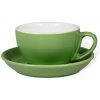 Biebri šálka s podšálkou, 190ml, set 4 ks, zelená