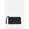 PÚZDRO KARL LAGERFELD IKON NYLON AOP WRIST POUCH AOP TONAL BLACK