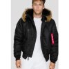 ALPHA INDUSTRIES Bunda N2B - čierna (100105/03)