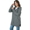 Elten Dámsky sivý flaušový kabát NIKOLA Farba: Šedá, Veľkosť: XL sivá 46