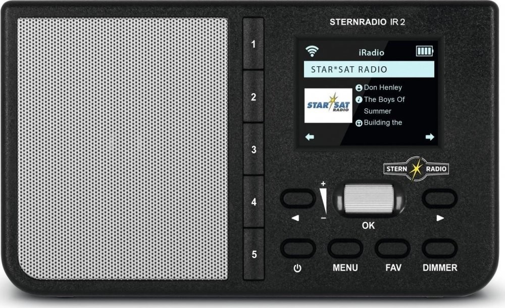 Technisat Sternradio IR 2 čierny