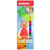 Plastelína, 200 g, 10 farieb, KORES 