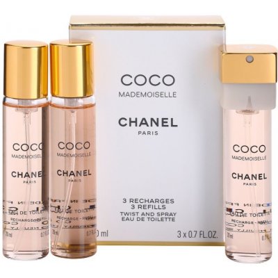 Chanel Coco Mademoiselle toaletná voda pre ženy 3x20 ml