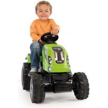 Smoby šliapací traktor Farmer XL s prívesom svetlozelený 710111