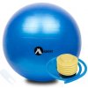 Rehabilitačná gymnastická lopta na fitness 65 cm modrá