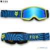 Fox Yth Main Impresn goggle Spark, true blue, detská