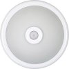 LED stropné svietidlo DARA 12W 900lm 4000K biele so senzorom a núdzovým modulom