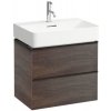 Laufen Priestorová skrinka pod umývadlo 58,5 cm, tmavý jilm H4101421601031