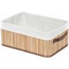 Compactor Bambusový úložný košík 32 x 25 x 15 cm