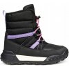 Geox snehule pre dievčatá Čierna/Fialová J Trekkyup B Ab J46M