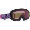 Detské lyžiarske okuliare SCOTT Witty SGL purple/neon pink/enhancer